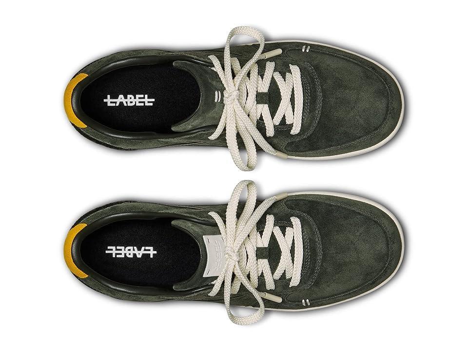 LABEL GT Pony Hair Low (Olive/Yellow) Men's Shoes Product Image