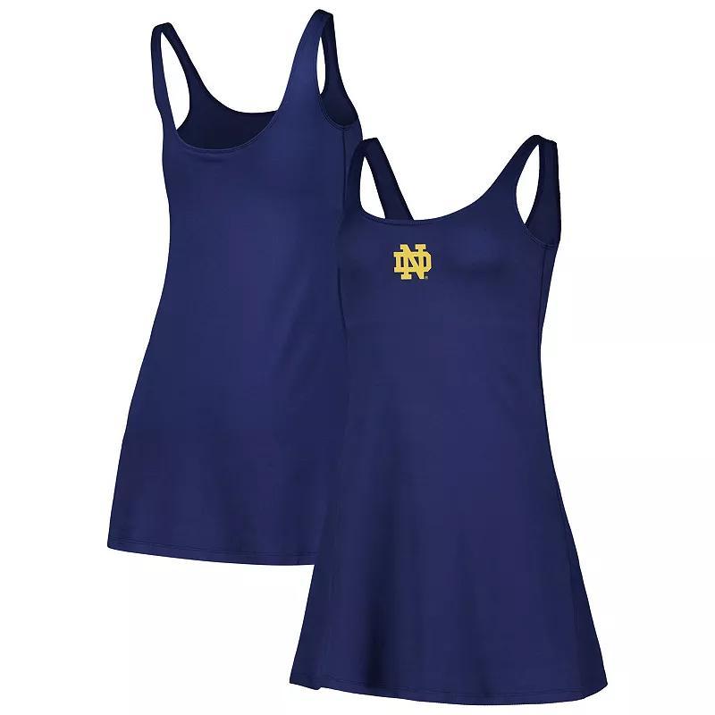 Womens ZooZatz Notre Dame Fighting Irish Logo Scoop Neck Dress Blue Product Image