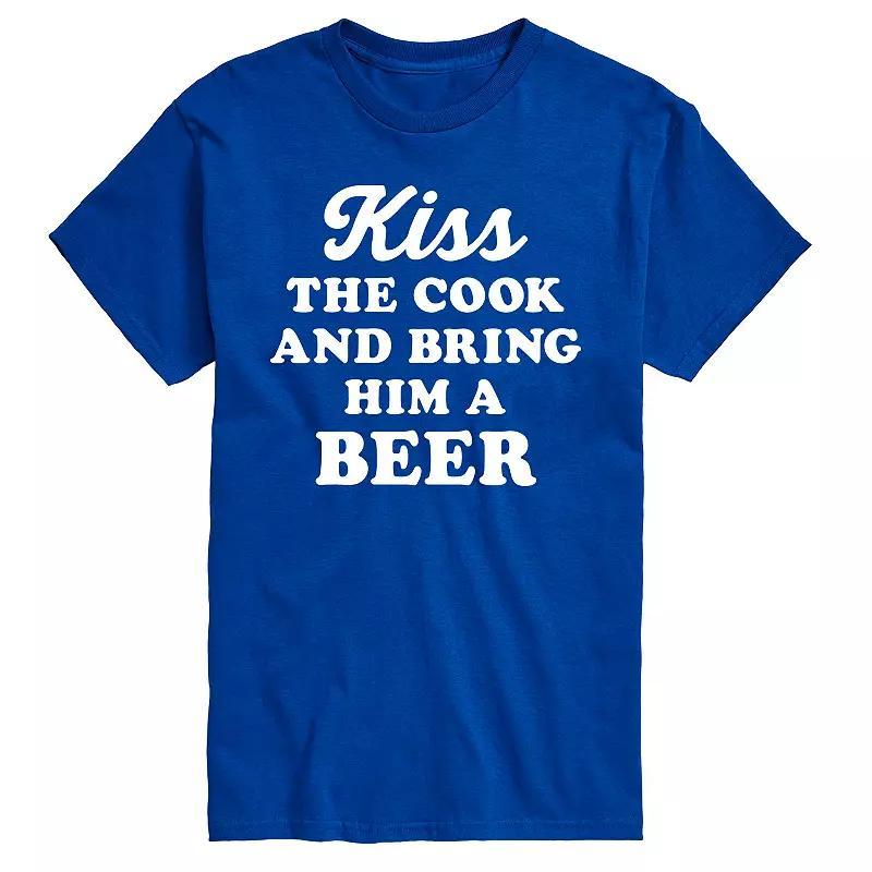 Mens Kiss The Cook Bring A Beer Tee Product Image