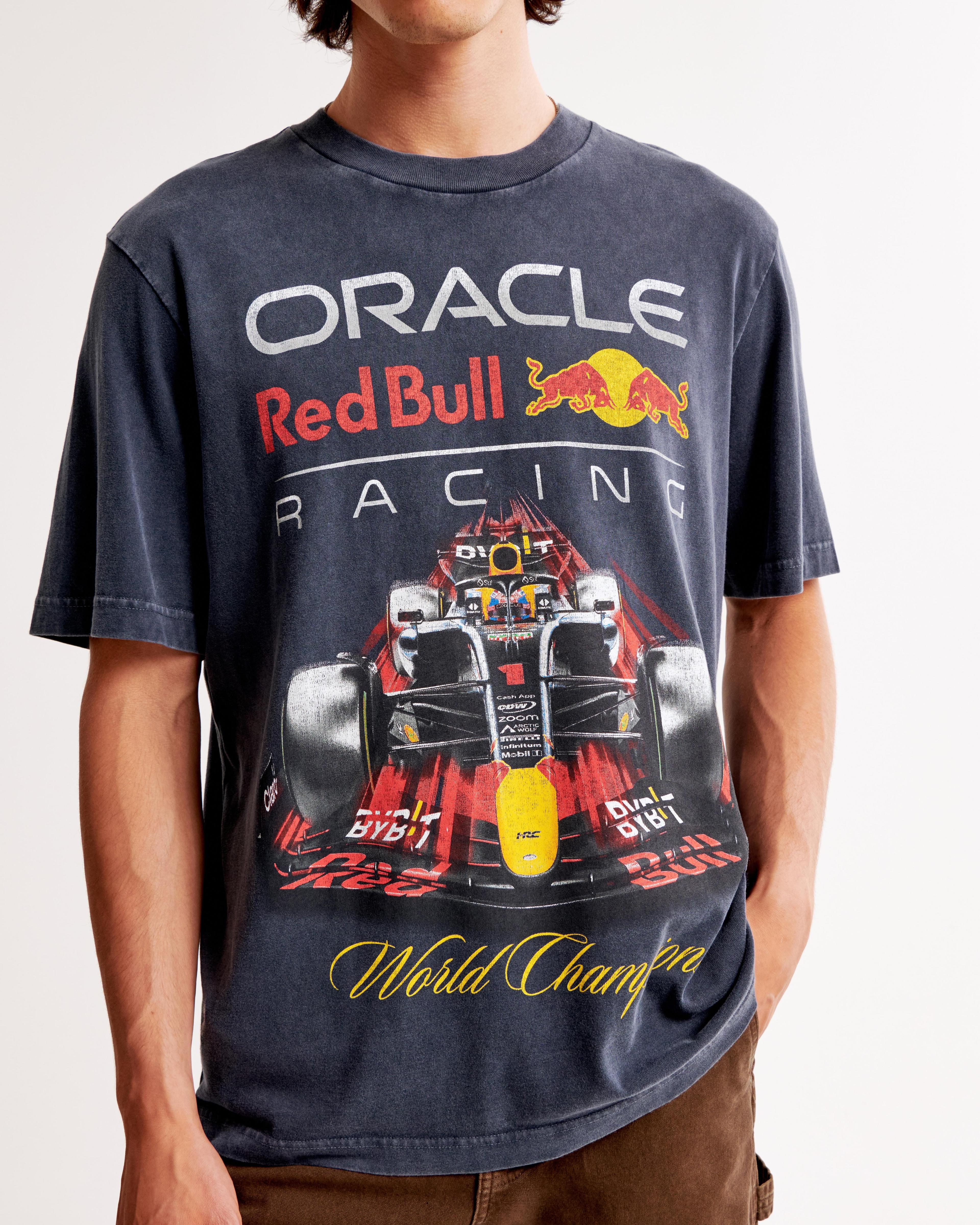 Oracle Red Bull Racing Vintage-Inspired Graphic Tee Product Image