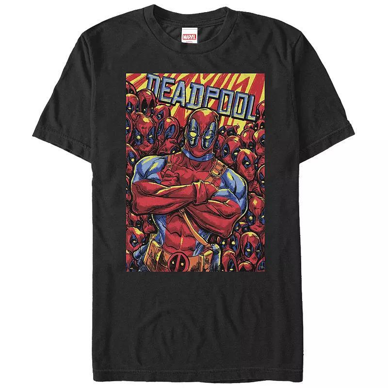 Big & Tall Marvel Deadpool Pool Poster Graphic Tee, Mens Product Image