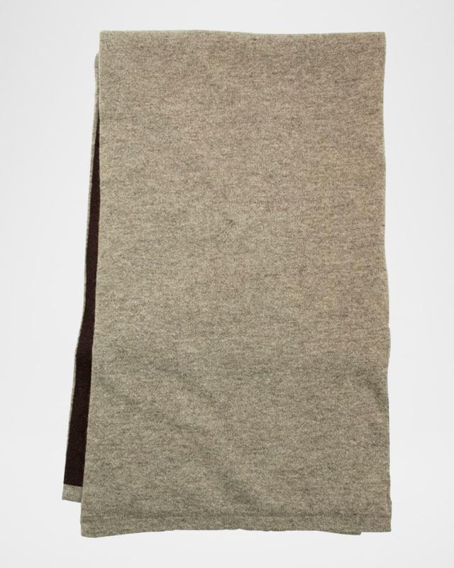 Men's Cashmere Reversible Scarf Product Image