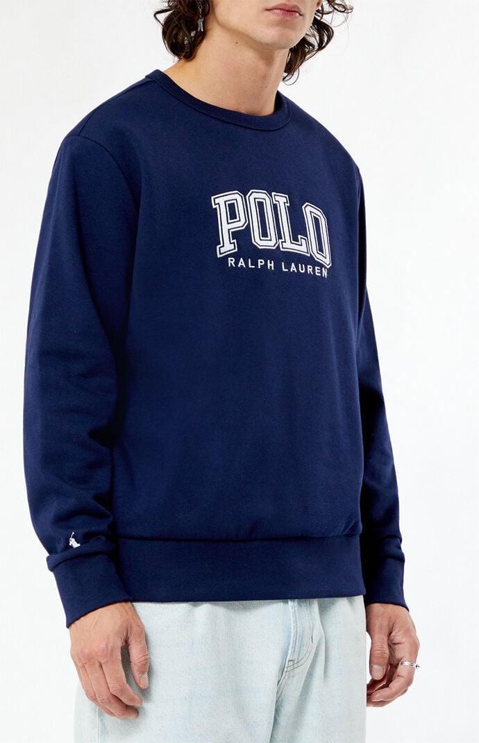 Polo Ralph Lauren Men's RL Fleece Logo Crew Neck Sweatshirt Product Image