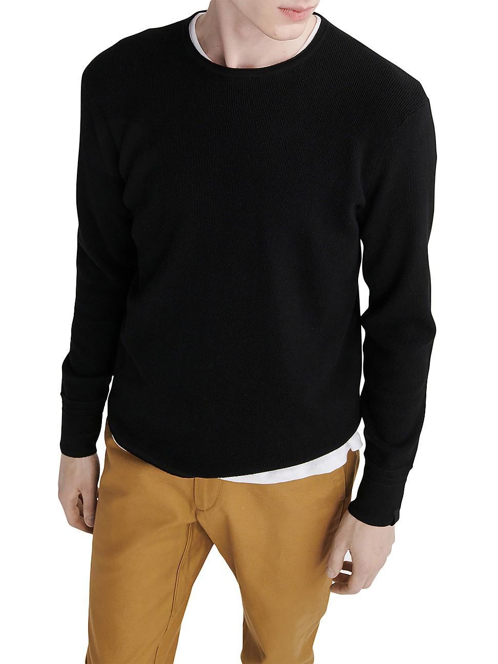 Mens Martin Crewneck Merino Wool-Blend Sweater Product Image