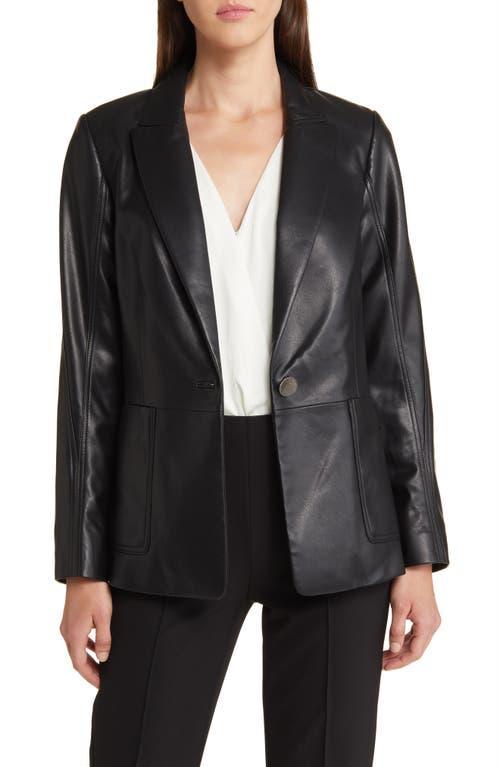 KOBI HALPERIN Benji Faux Leather Jacket Product Image