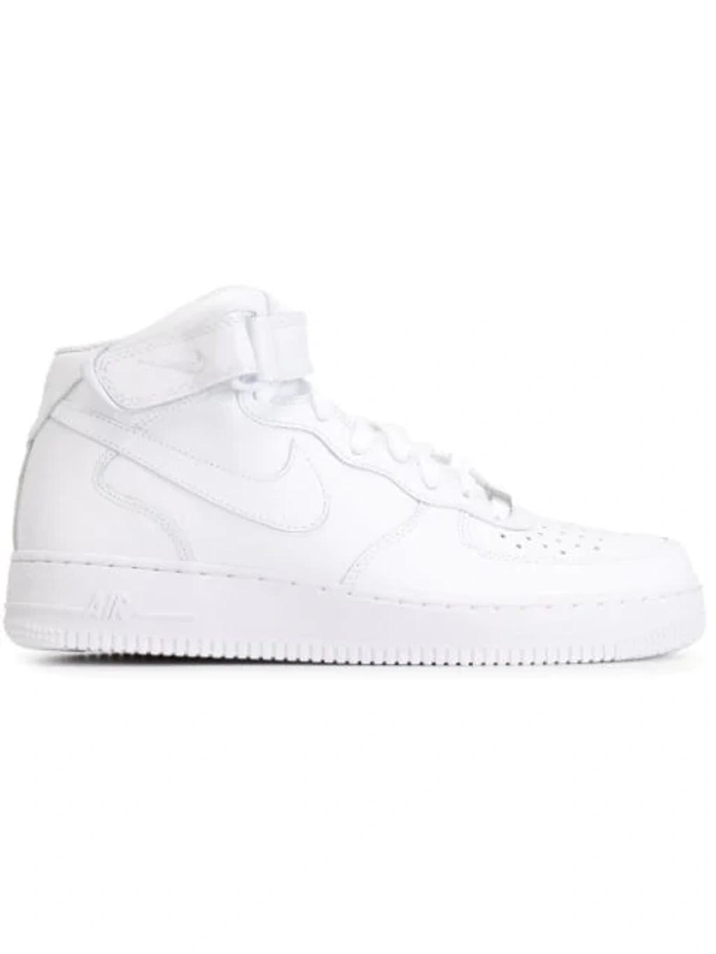 NIKE Air Force 1 High-top Sneakers In White Product Image