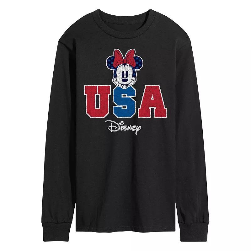 Disneys Minnie Mouse Mens USA Long Sleeve Product Image