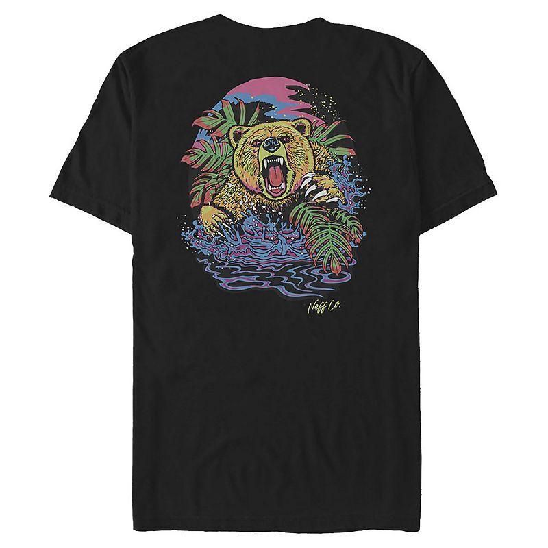 Mens Neff Psychedelic Bear Pocket Hit Tee Product Image