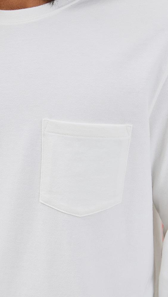 Vince Sueded Jersey Pocket Crew Tee | Shopbop Product Image