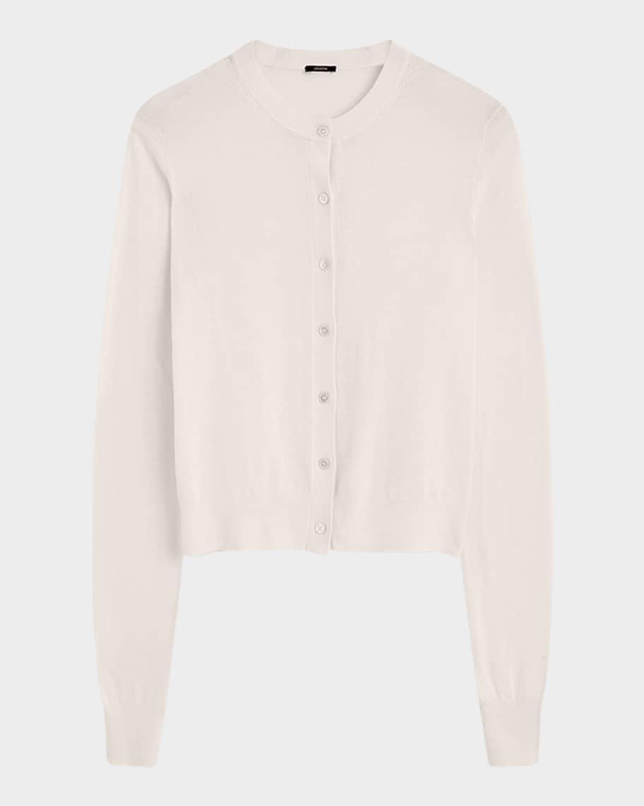 Button-Down Crewneck Cardigan product image