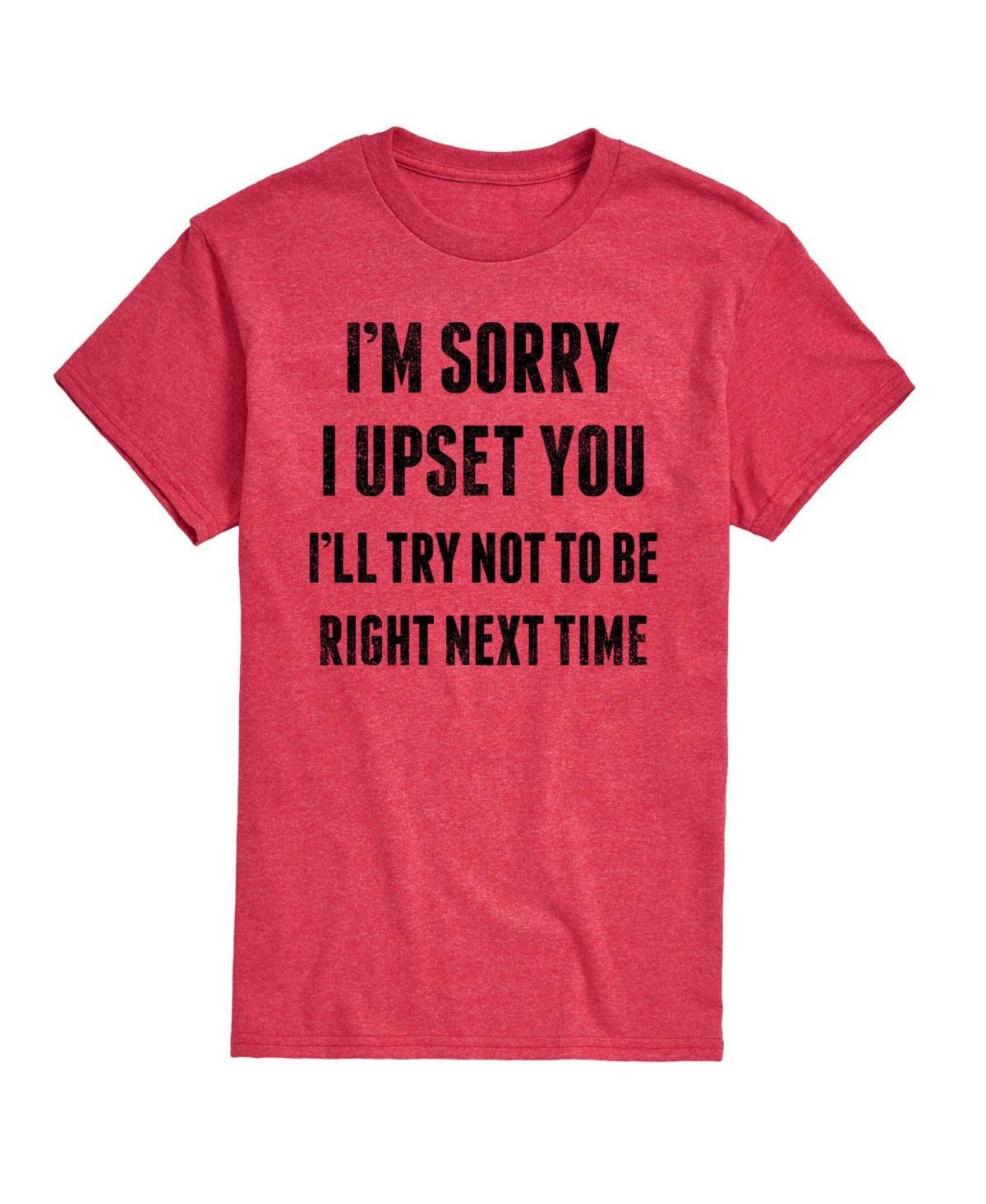 Hybrid Apparel Sorry I Upset You Mens Short Sleeve Tee Product Image