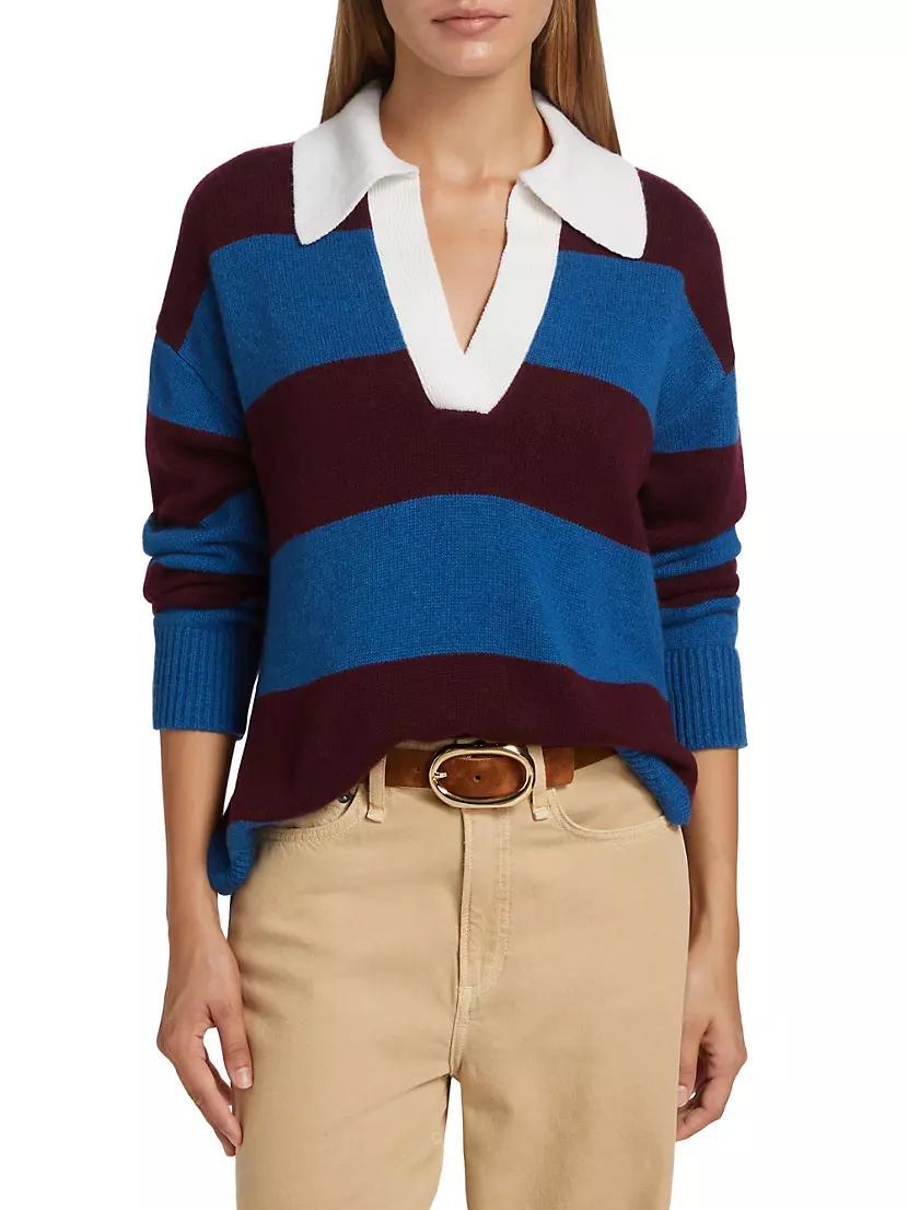 Harris Striped Merino Wool-Blend Sweater Product Image