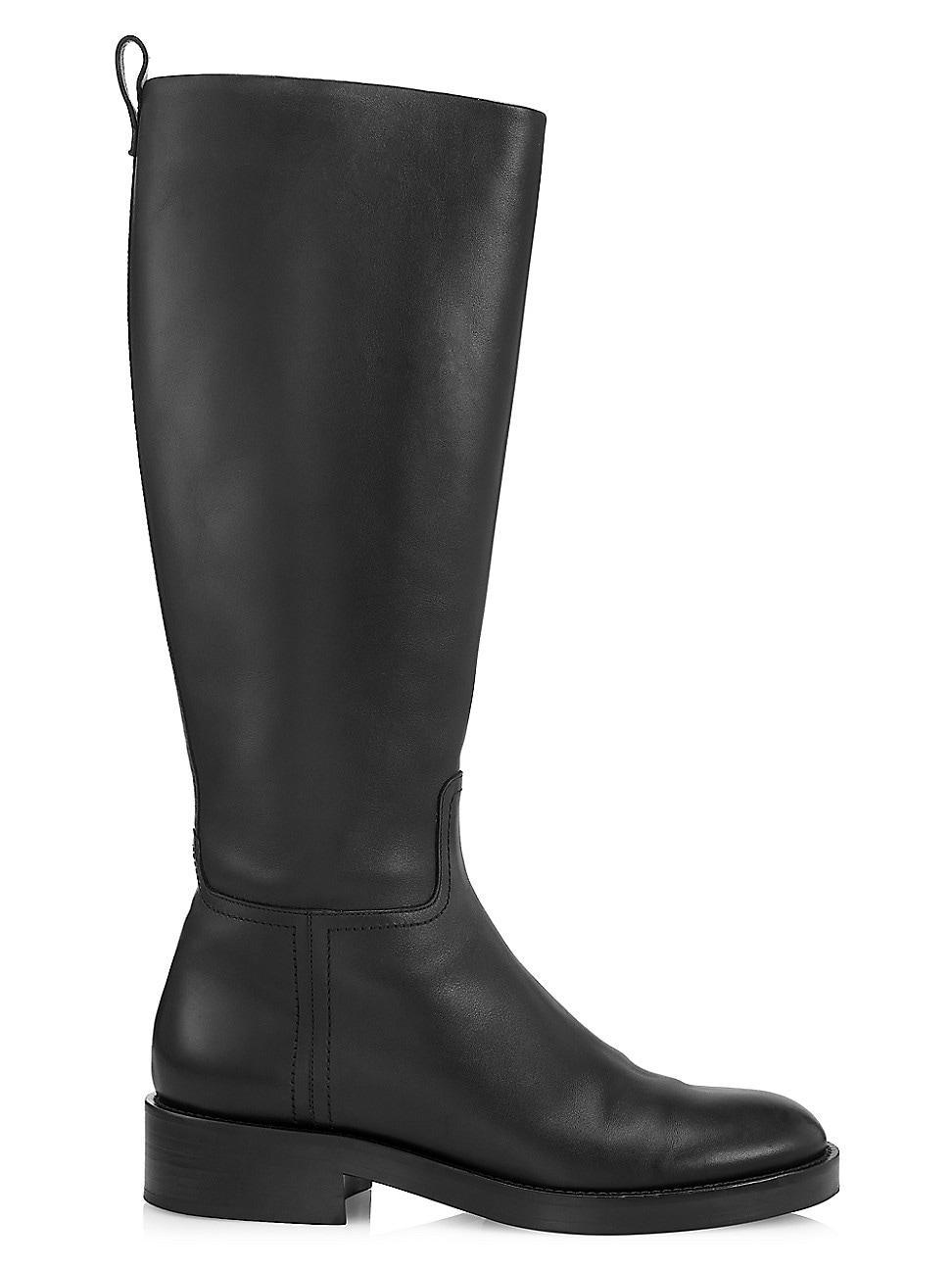 Womens Co-Riding Leather Boots Product Image