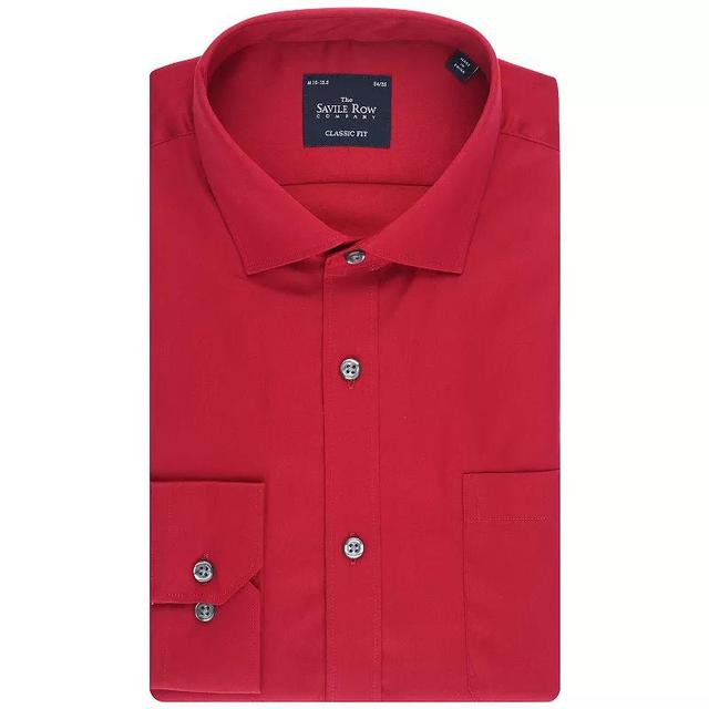 Mens Savile Row Classic Fit Sateen Dress Shirt Product Image