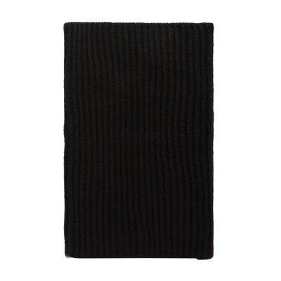 Knitted Scarf In Black Product Image