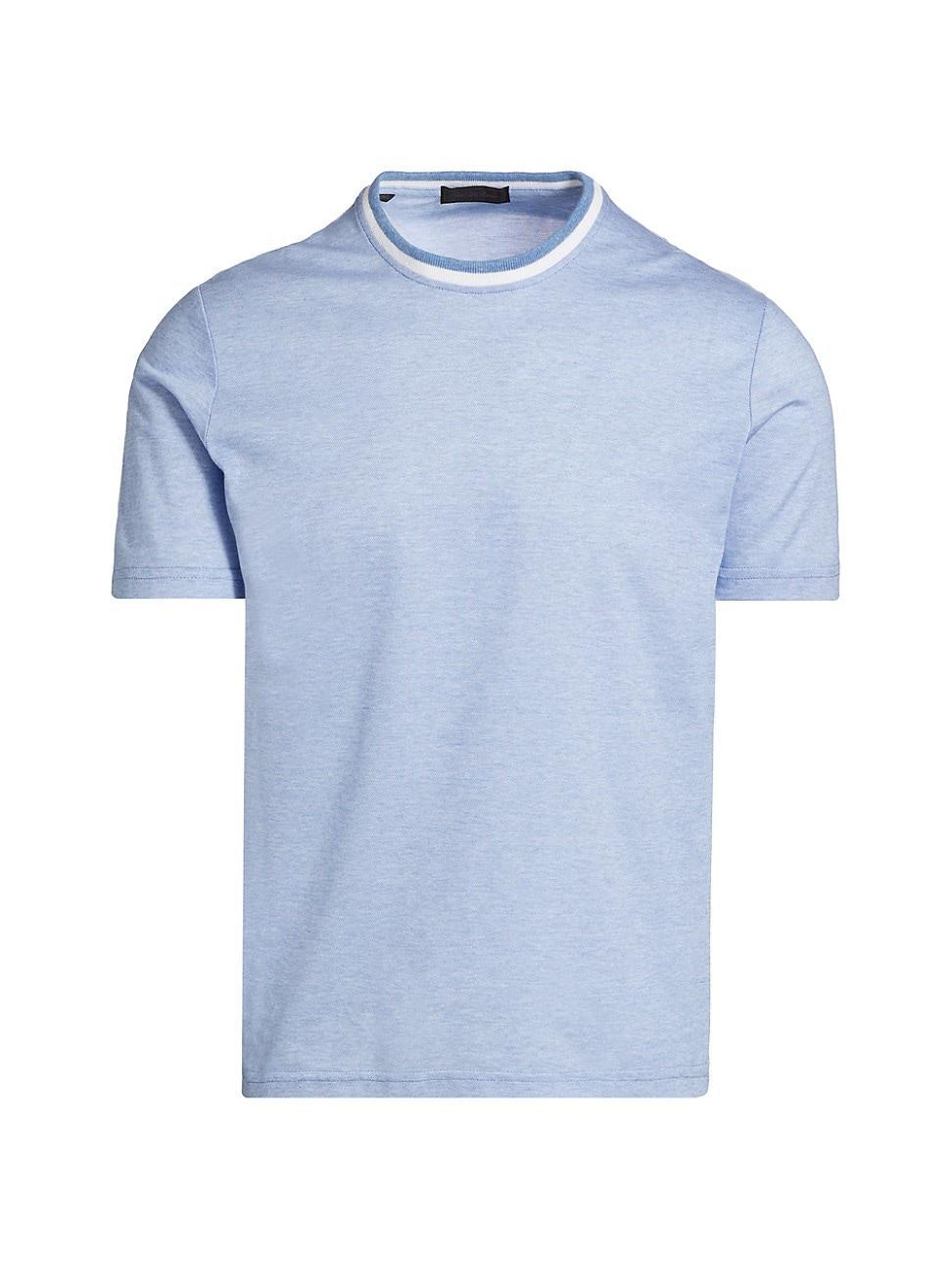 Mens COLLECTION Mlange Cotton T-Shirt Product Image