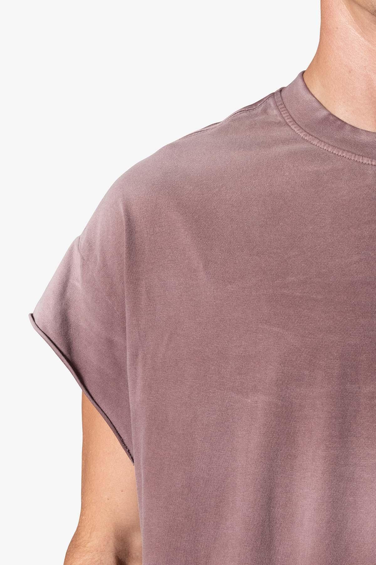 Vintage Moth Eaten Shirt - Plum Product Image