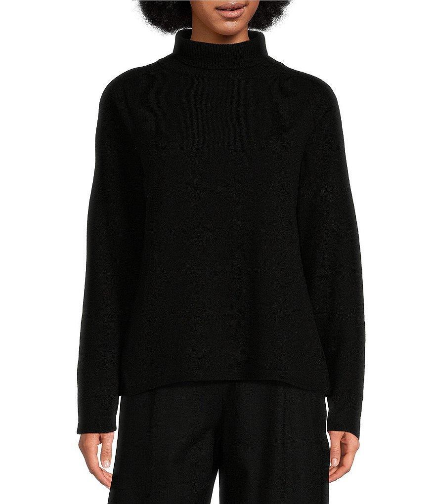 Eileen Fisher Cashmere Turtleneck Long Sleeve Sweater product image