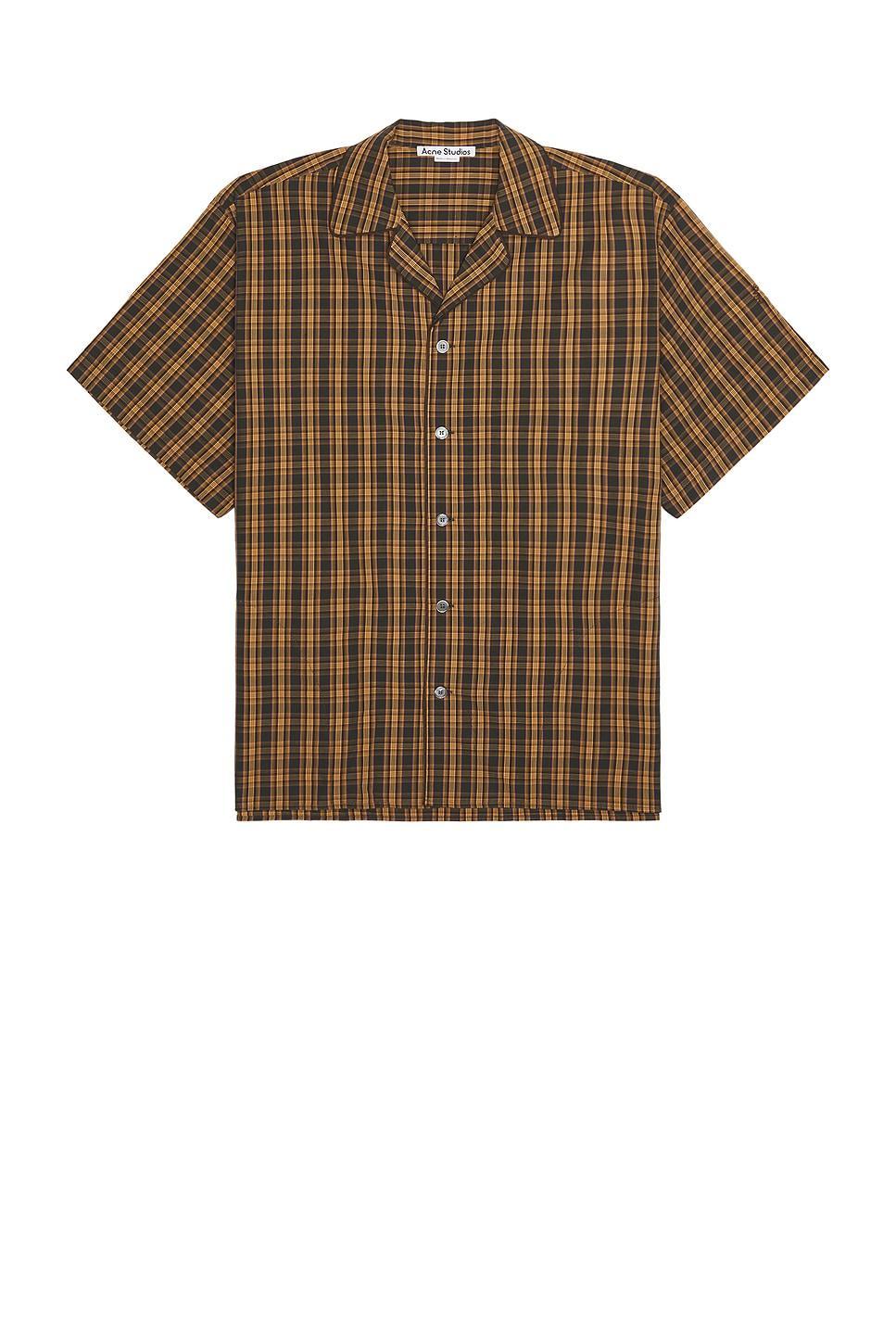 Acne Studios Shirt in Brown Product Image