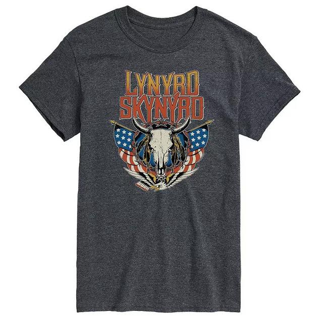 Big & Tall Lynyrd Skynyrd Steer Skull Graphic Tee, Mens Product Image