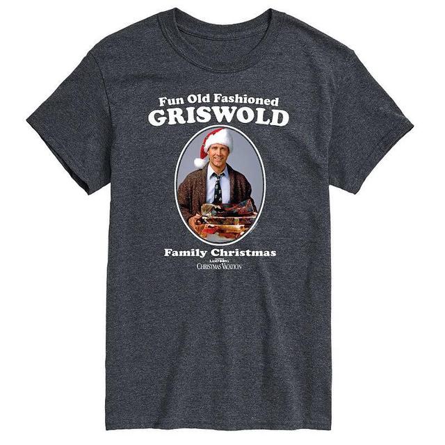 Big & Tall National Lampoons Christmas Vacation Old Fashion Griswold Graphic Tee, Mens Product Image