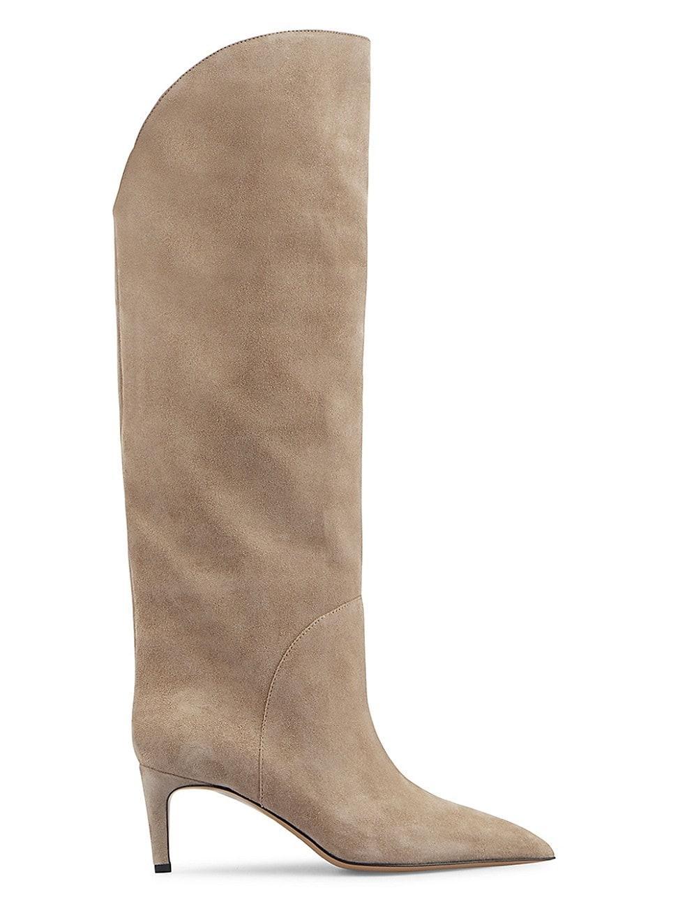 Womens Gaia 60MM Suede Boots Product Image