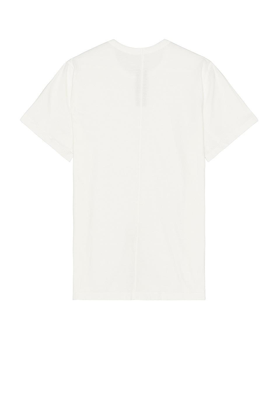 Rick Owens Short Level T in White Product Image