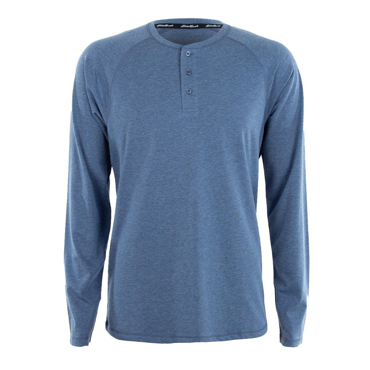 Eddie Bauer Men's Dream Knit Henley Long Sleeve Shirt product image