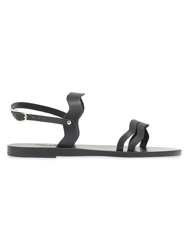 Womens Chania Leather Sandals Product Image