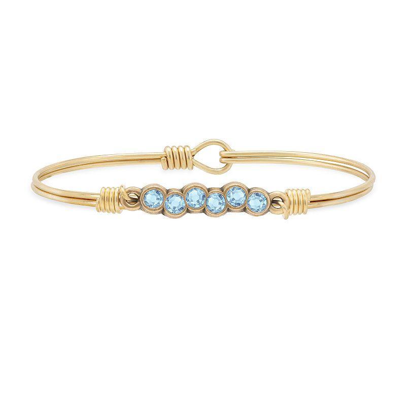 Luca + Danni August Starlight Bangle Bracelet, Womens Gold Tone Product Image