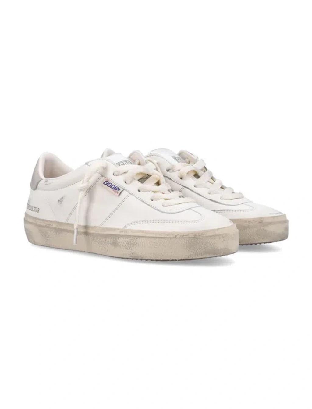 GOLDEN GOOSE Sneakers  Woman Color White In White Glitter Product Image