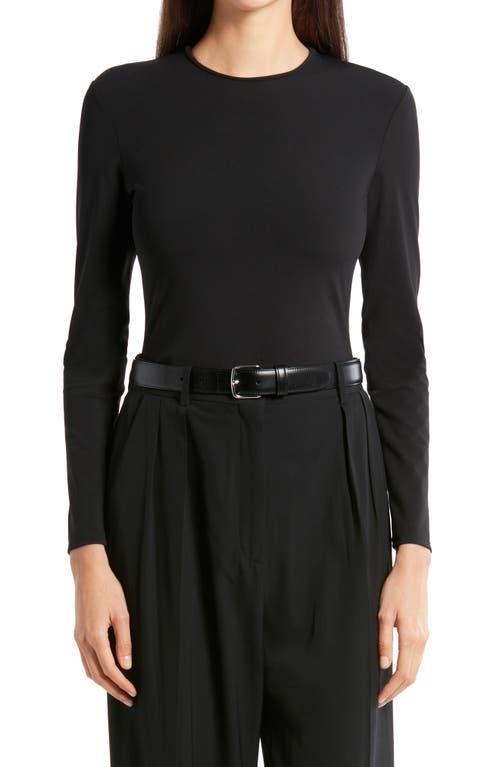 Inverness Long-Sleeve Crepe Top Product Image