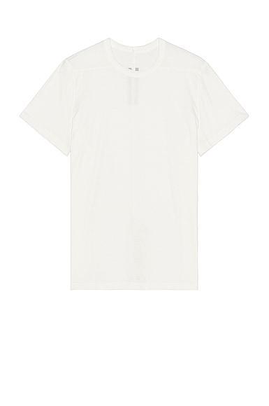 Rick Owens Short Level T in White Product Image