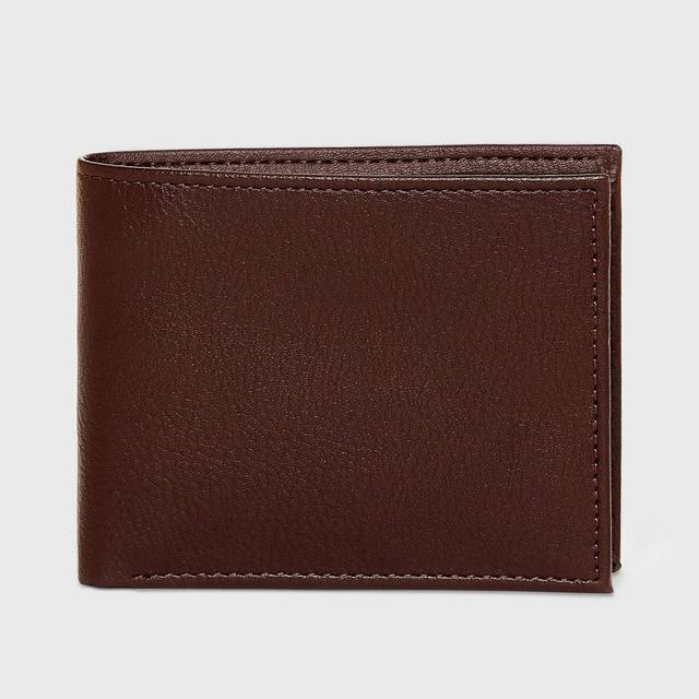 Mens RFID Bifold Wallet - Goodfellow & Co Black Product Image