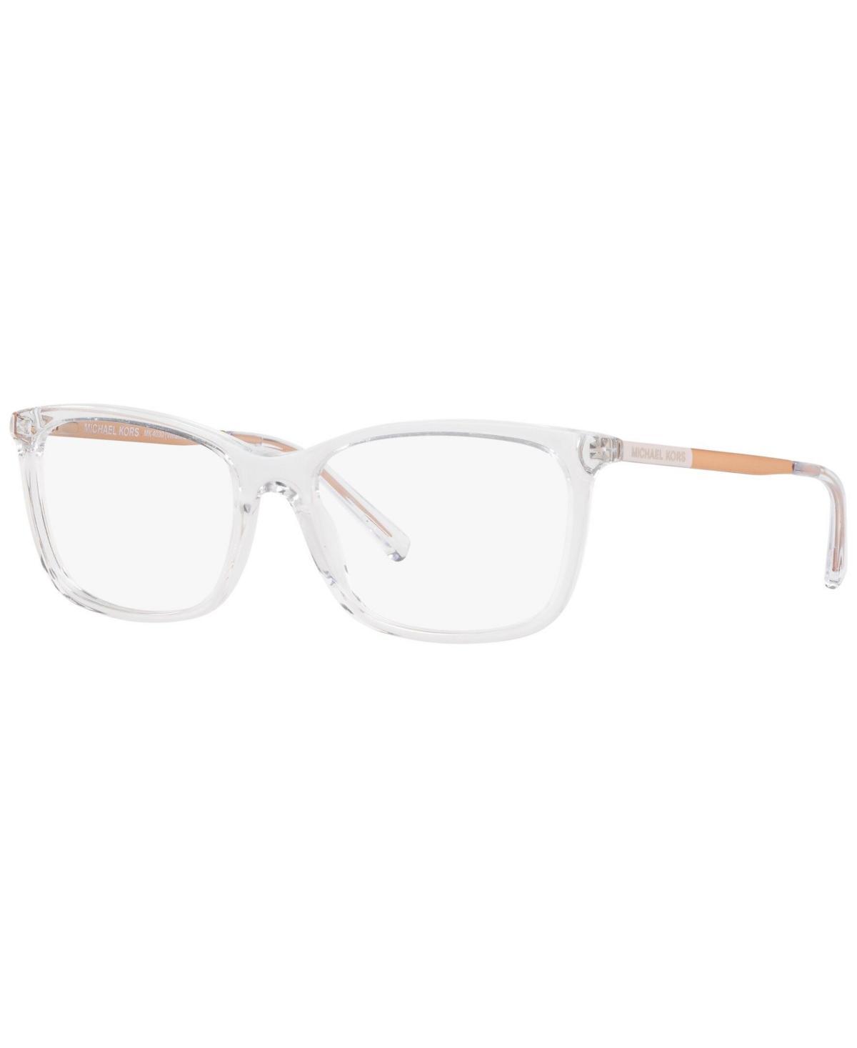 Michael Kors MK4030 Womens Rectangle Eyeglasses - Clear Product Image