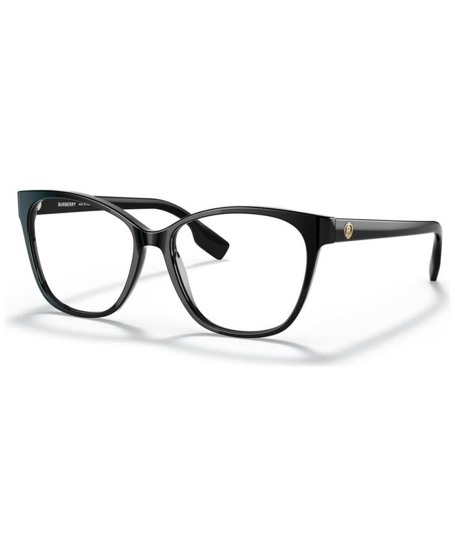 Burberry Womens Square Eyeglasses, BE234554-o - Black Product Image