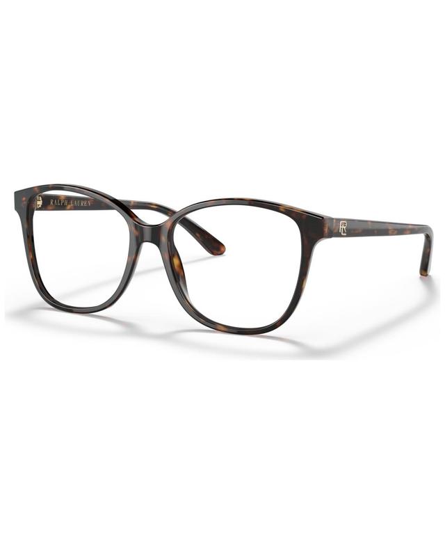 Ralph Lauren Womens Cat Eye Eyeglasses, RL6222 54 - Shiny Dark Havana Product Image