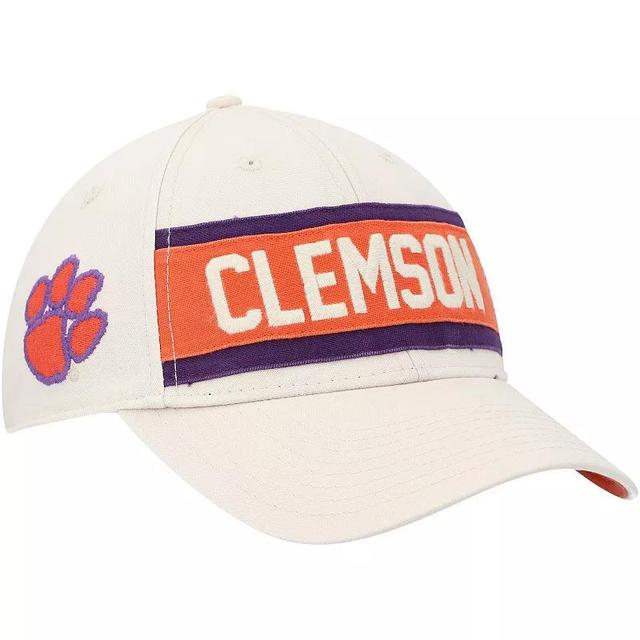 Mens 47 Cream Clemson Tigers Crossroad MVP Adjustable Hat Product Image