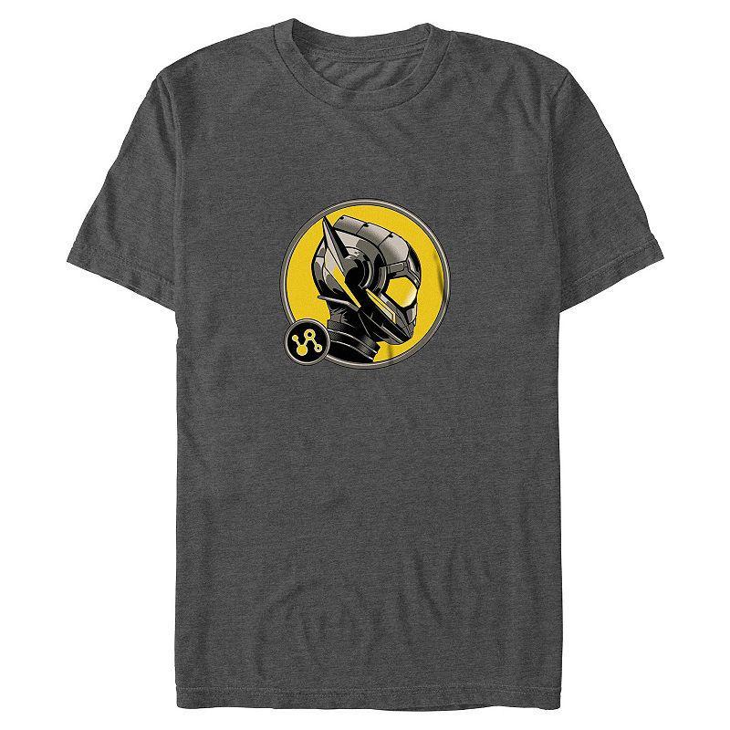 Mens Marvel Ant-Man And The Wasp: Quantumania Badge Tee Grey Heather Product Image