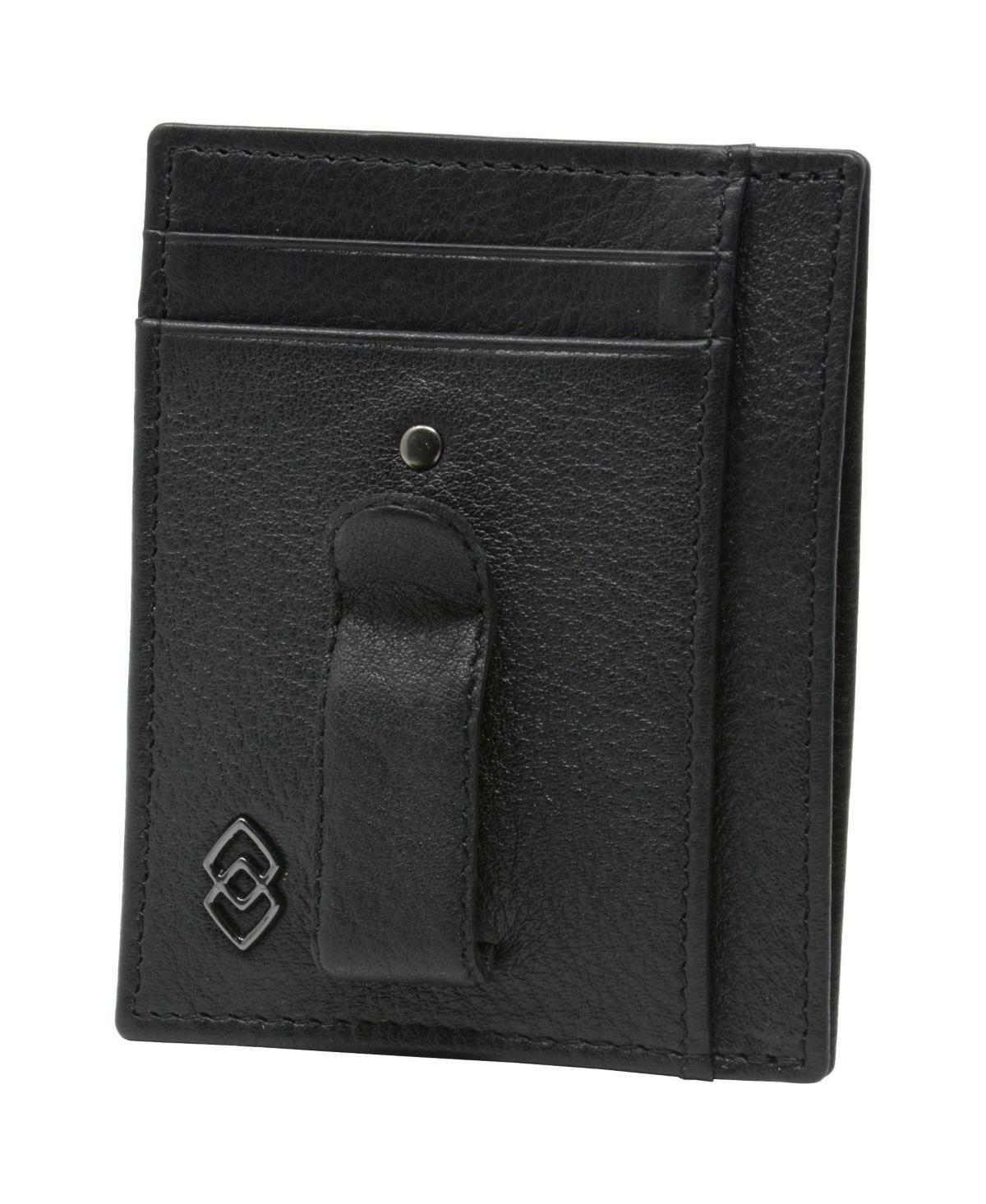 Alpine Swiss Double Diamond Mens Rfid Money Clip Minimalist Front Pocket Wallet - Gray Product Image