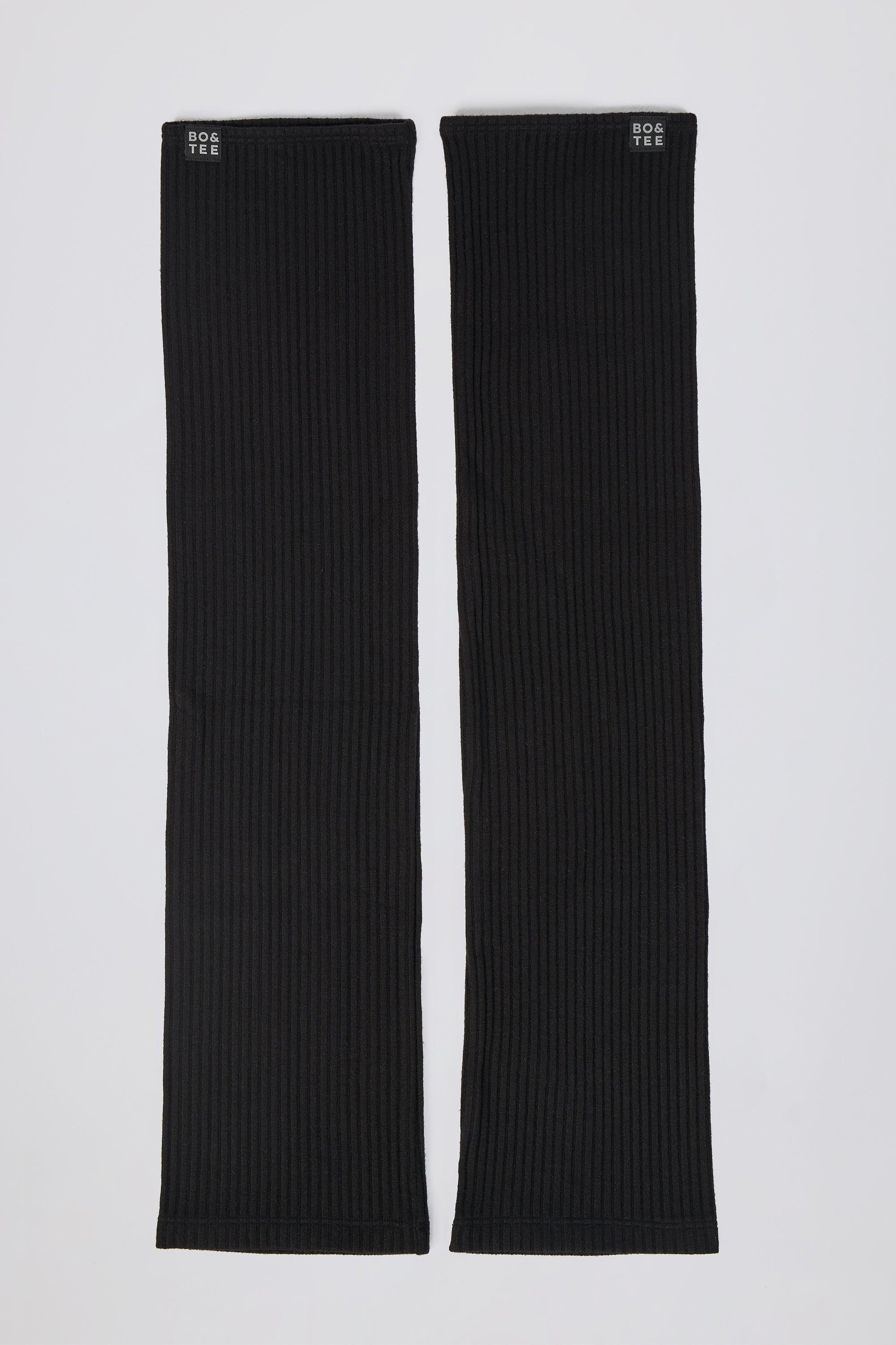 Leg Warmers in Black Product Image