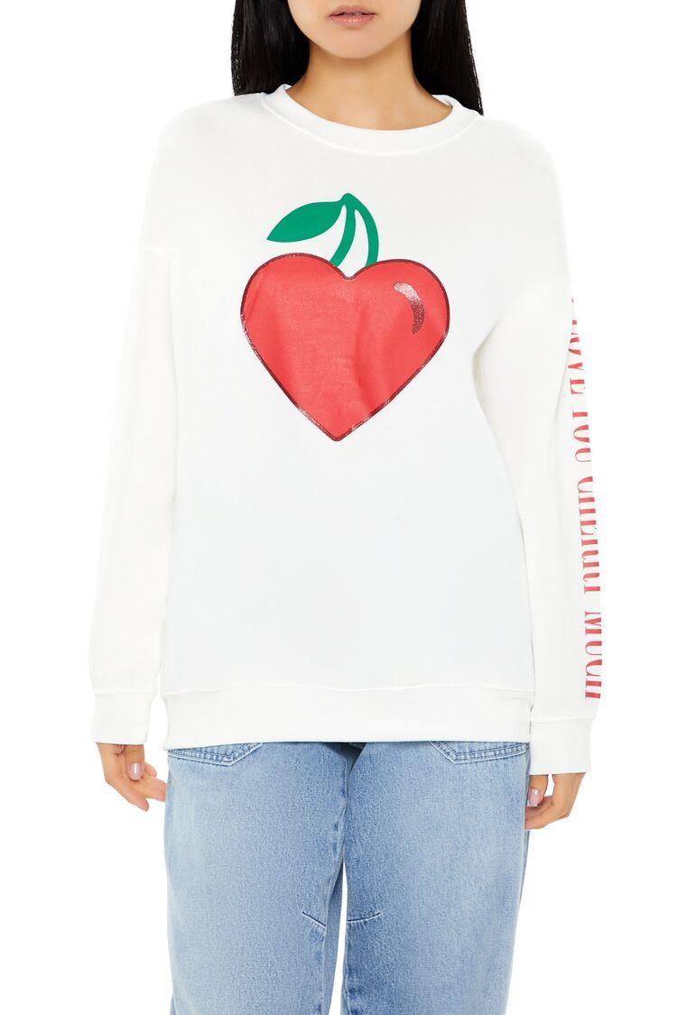 I Love You Cherry Much Pullover | Forever 21 Product Image