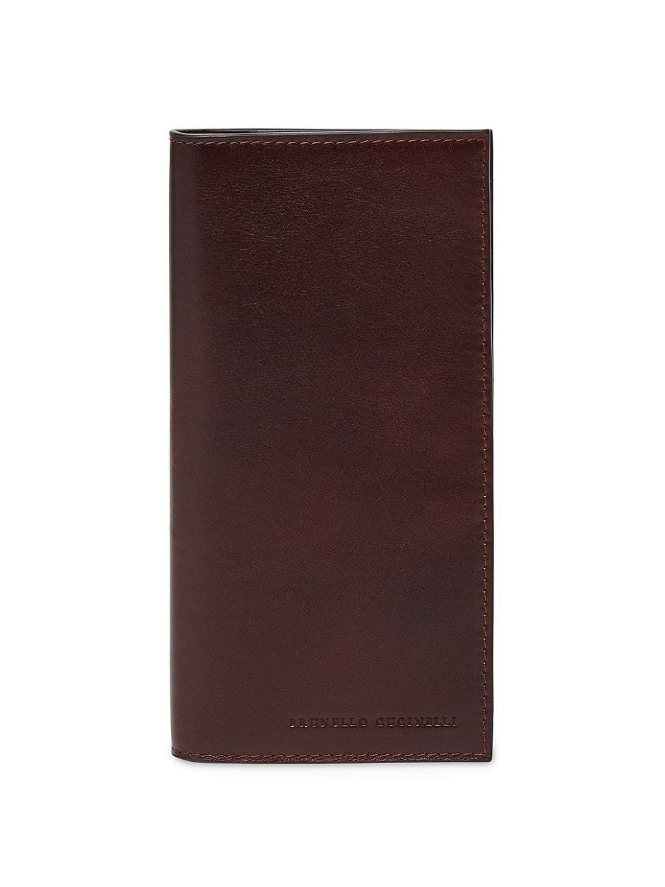 Mens Calfskin Maxi Card Case Product Image