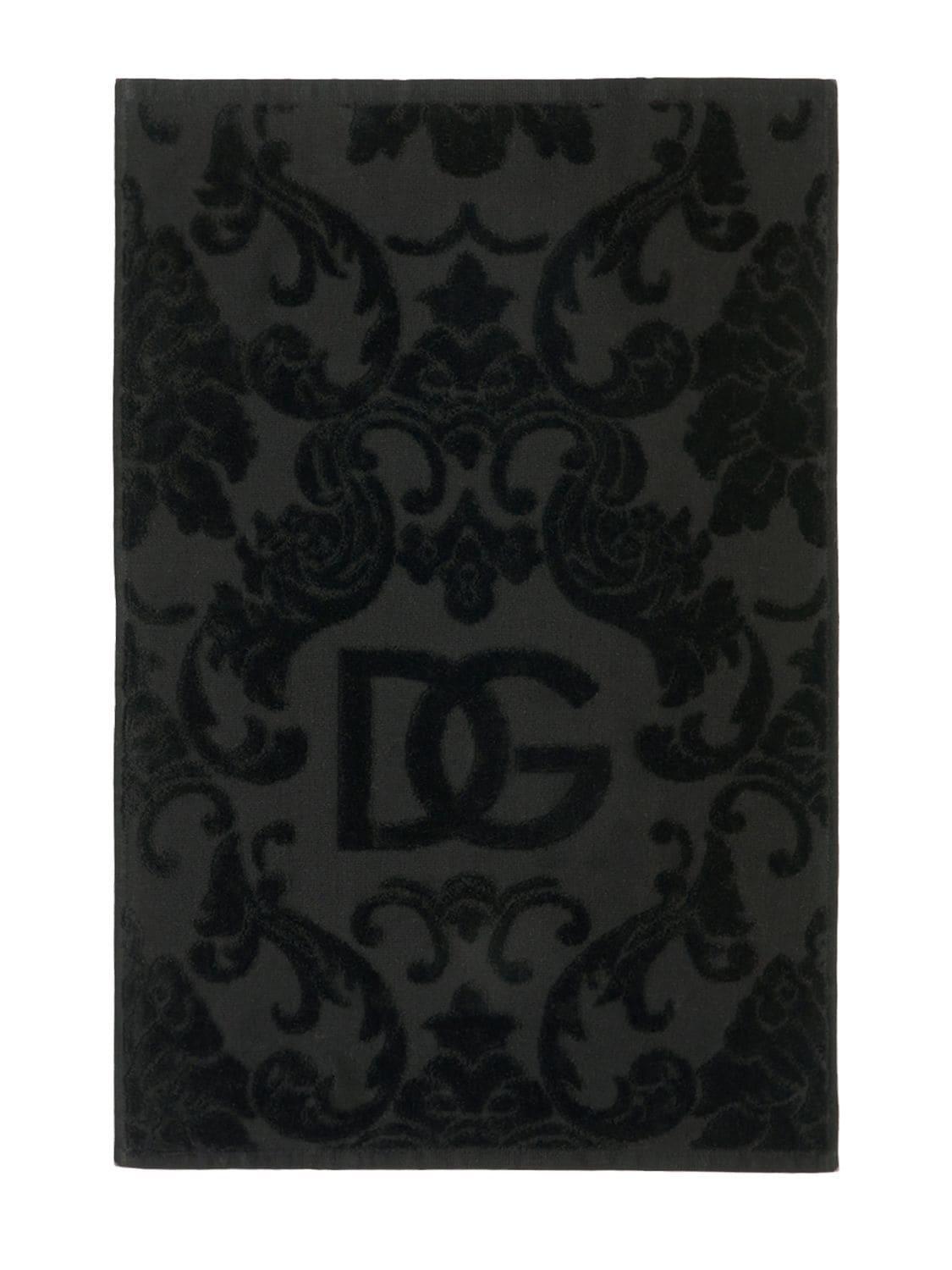 Set Of 5 Towels In Black Product Image