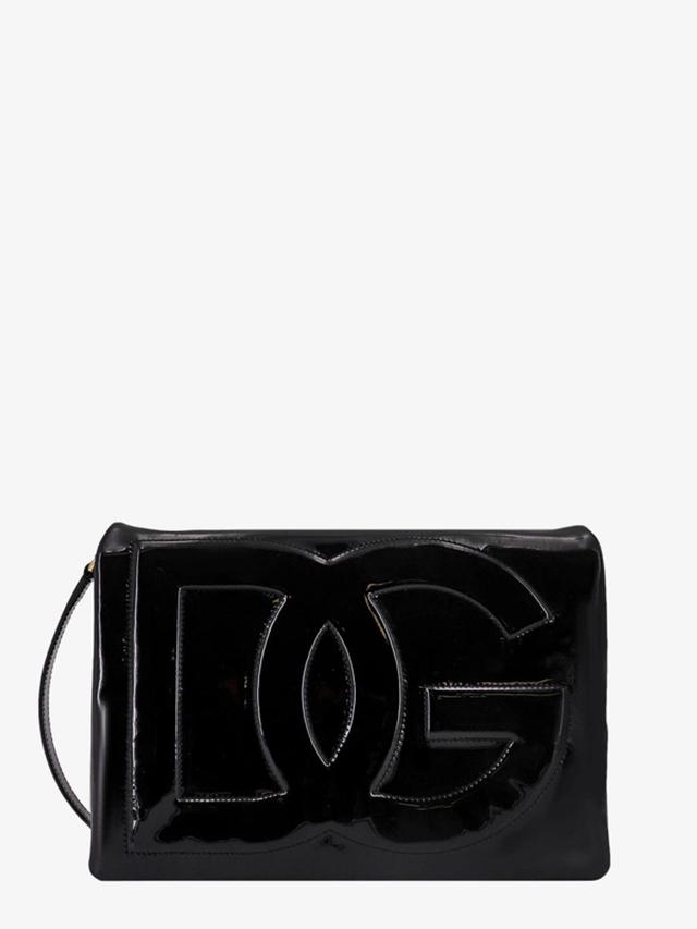 DOLCE & GABBANA Woman  Woman Black Shoulder Bags Product Image