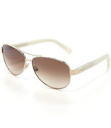 kate spade new york dalia2 58mm aviator sunglasses Product Image