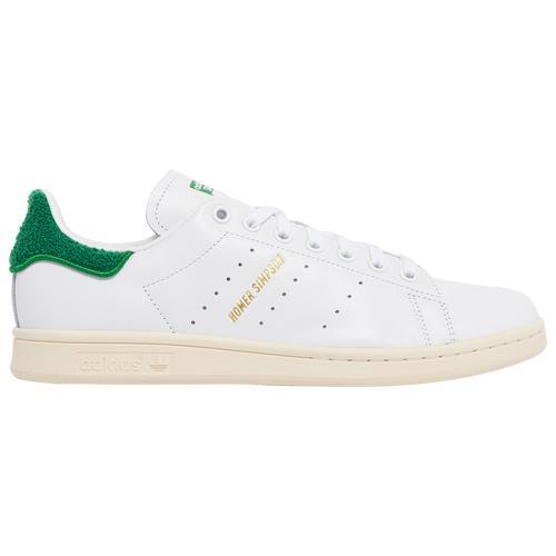 adidas Originals Mens adidas Originals Stan Smith-Homer Simpson - Mens Shoes Green/Cream White/White Product Image