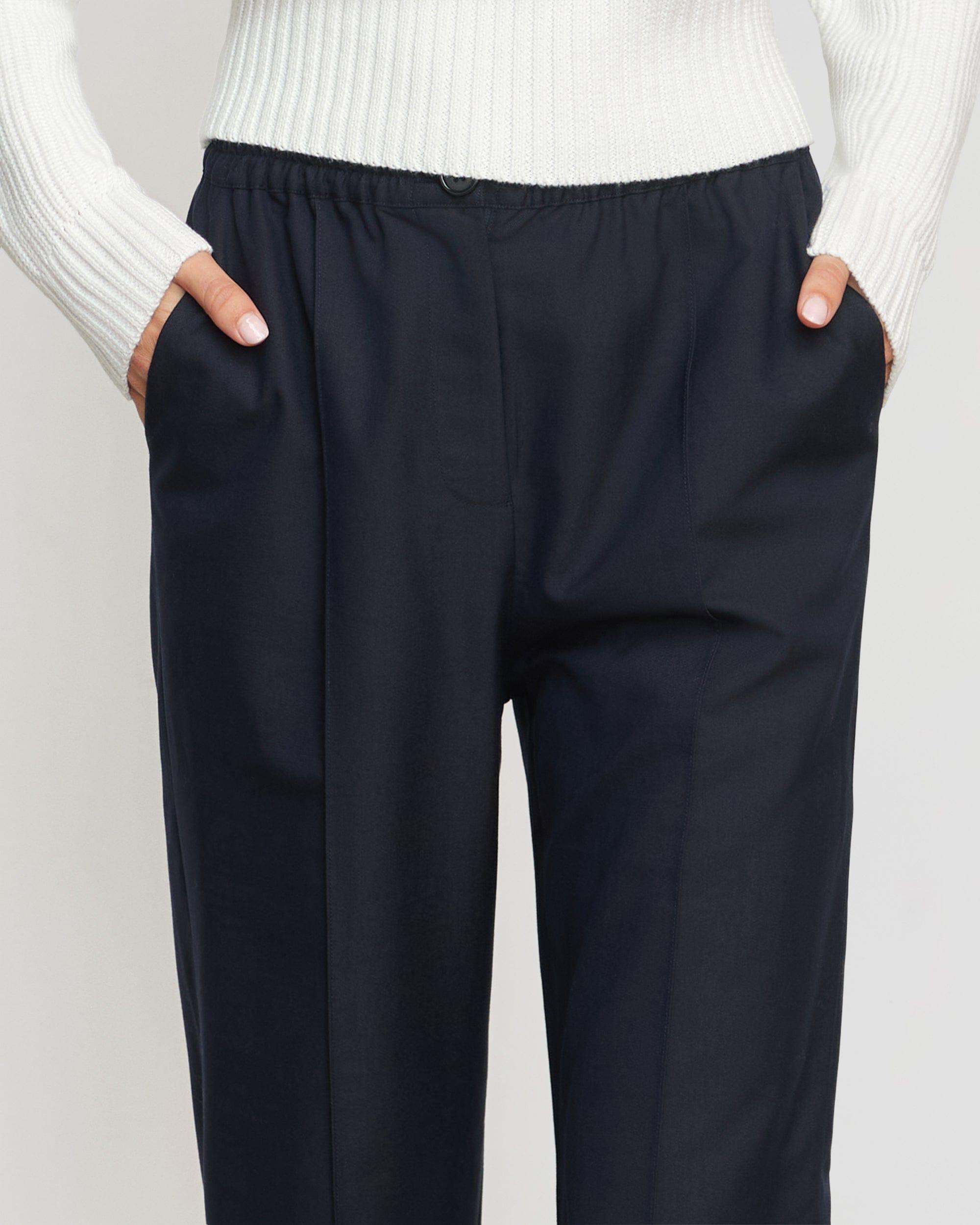 Nihal Front-Seam Stretch-Waist Pant Product Image