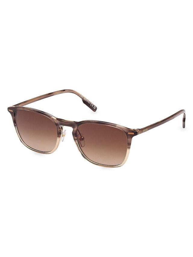 Mens Acetate Round Sunglasses Product Image