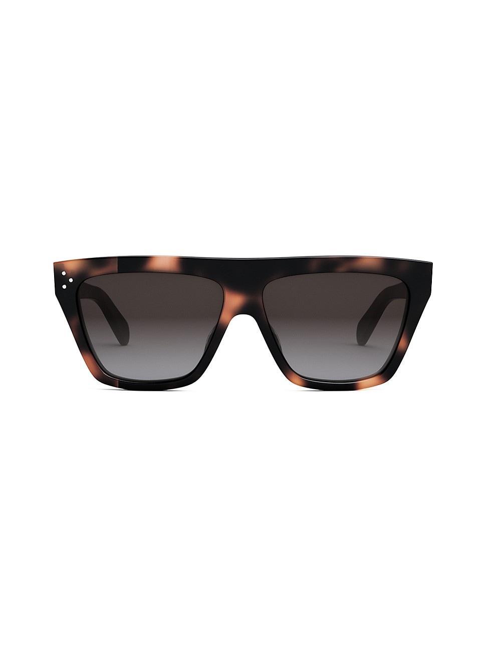 Bold 3 Dots Square Acetate Sunglasses Product Image